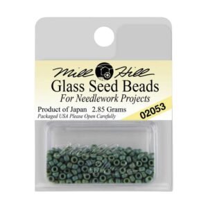 Mill Hill Beads: Glass Seed Beads - 02053 Opaque Celadon