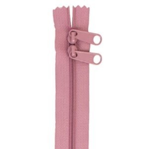 By Annie: Zipper - 30" Dusty Rose