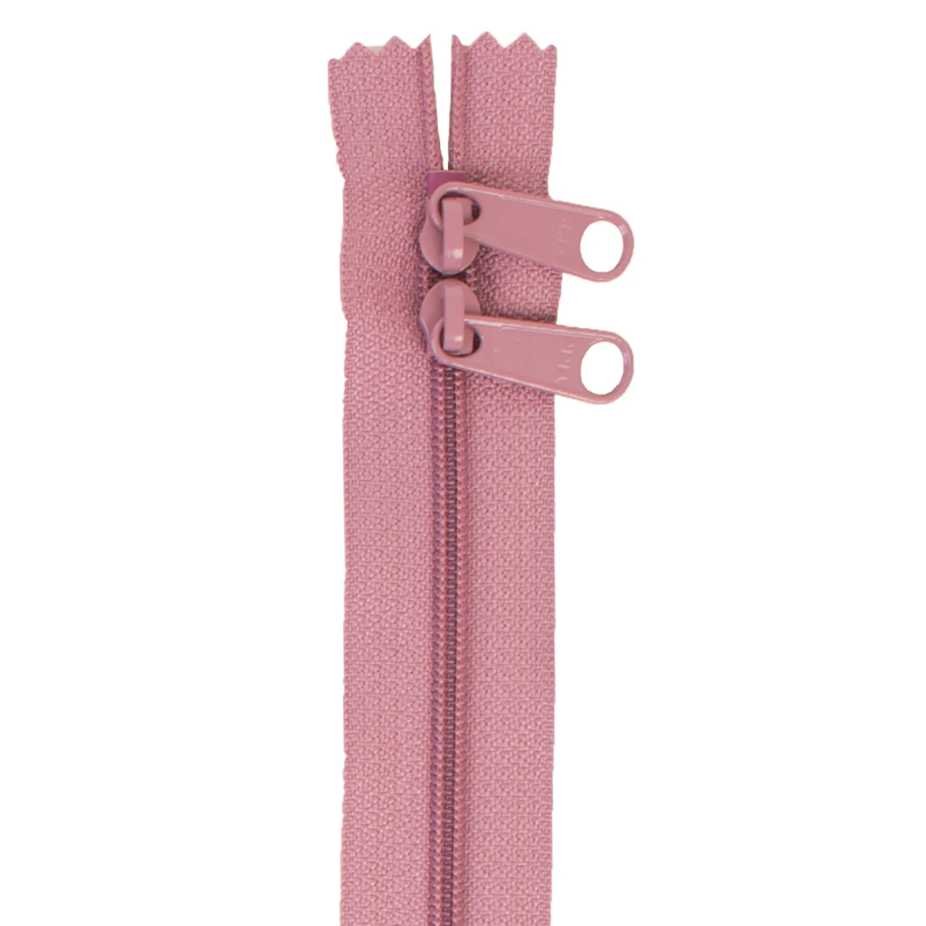 By Annie: Zipper - 30" Dusty Rose