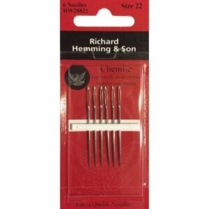 Richard Hemming & Son: Needles - Chenille Needles Size 22