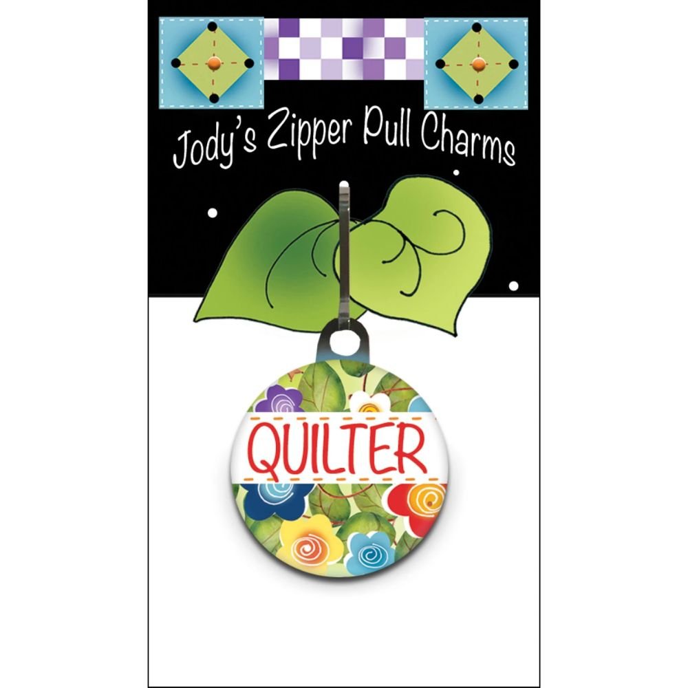 Jody Houghton Designs: Zipper Charm – Floral Quilter