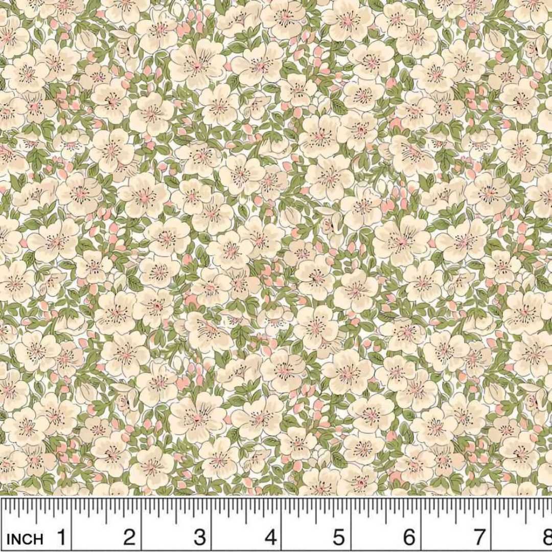 Liberty Fabrics: Tree of Life, Woodlands Pastels - Pastels Dina Blossom - Image 2