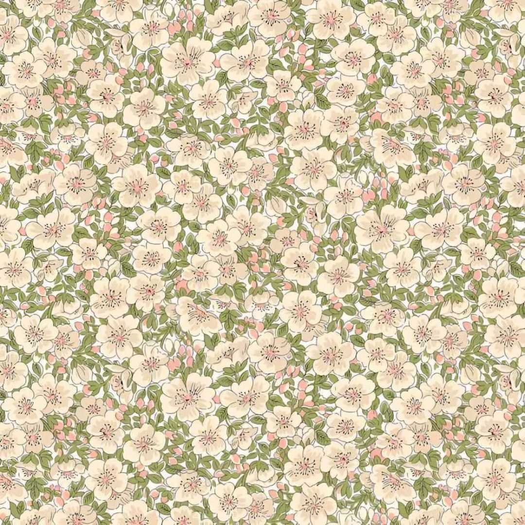 Liberty Fabrics: Tree of Life, Woodlands Pastels - Pastels Dina Blossom