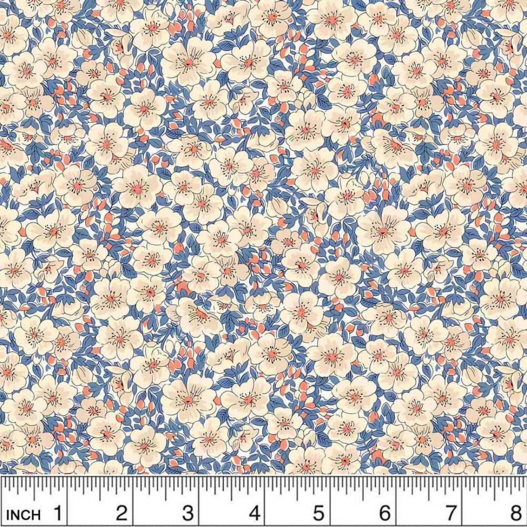 Liberty Fabrics: Tree of Life, Woodlands Pastels - Pastels Dina Blossom - Image 2