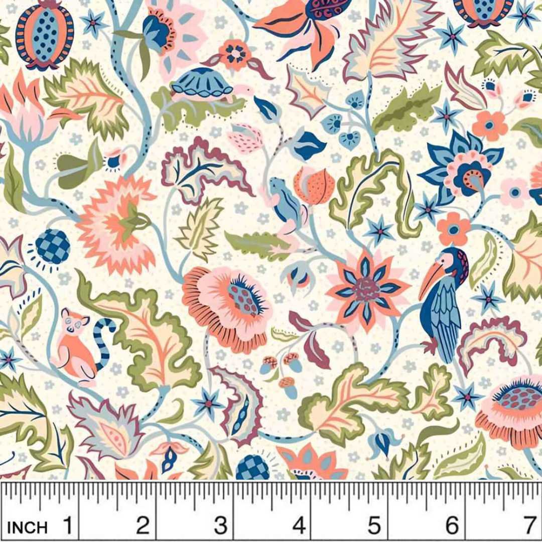 Liberty Fabrics: Tree of Life, Woodlands Pastels - Liberty Tree - Image 2