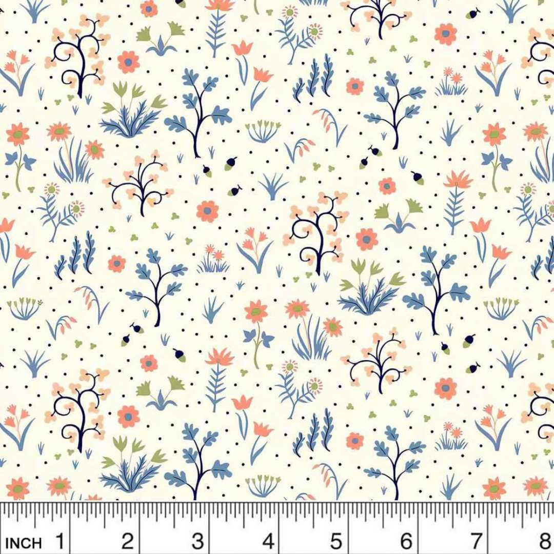Liberty Fabrics: Tree of Life, Woodlands Pastels - Sapling Wood - Image 2