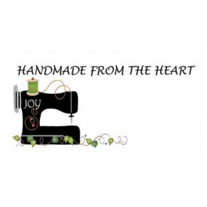 Jody Houghton Designs: Fabric Quilt Label - Joy Sewing Machine #2