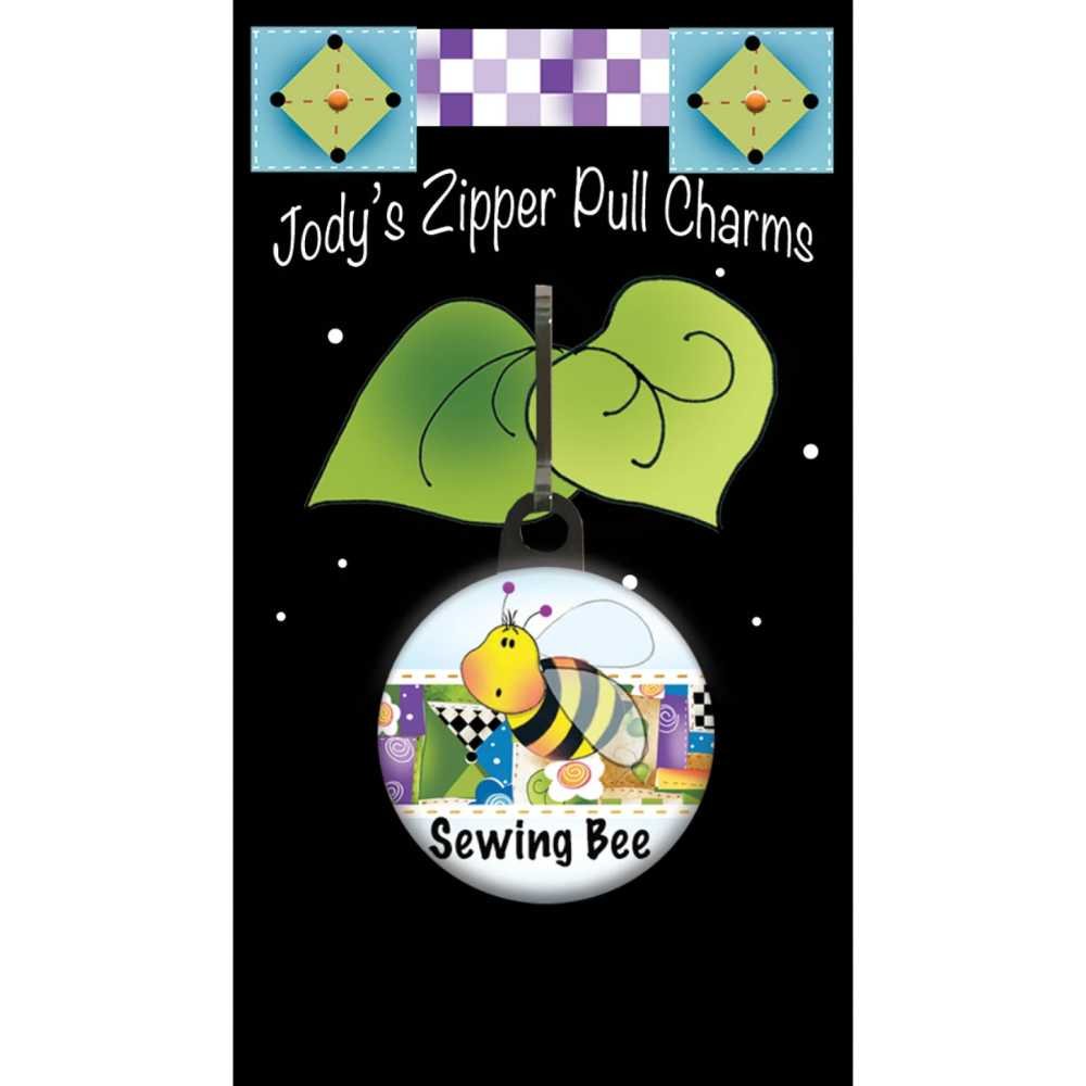 Jody Houghton Designs: Zipper Charm - Sewing Bee