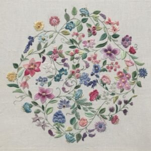 Roseworks Embroidery Design: Cascade