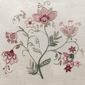 Roseworks Embroidery Design: Chantilly
