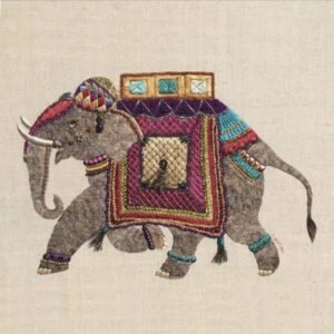 Roseworks Embroidery Design: Indian Elephant