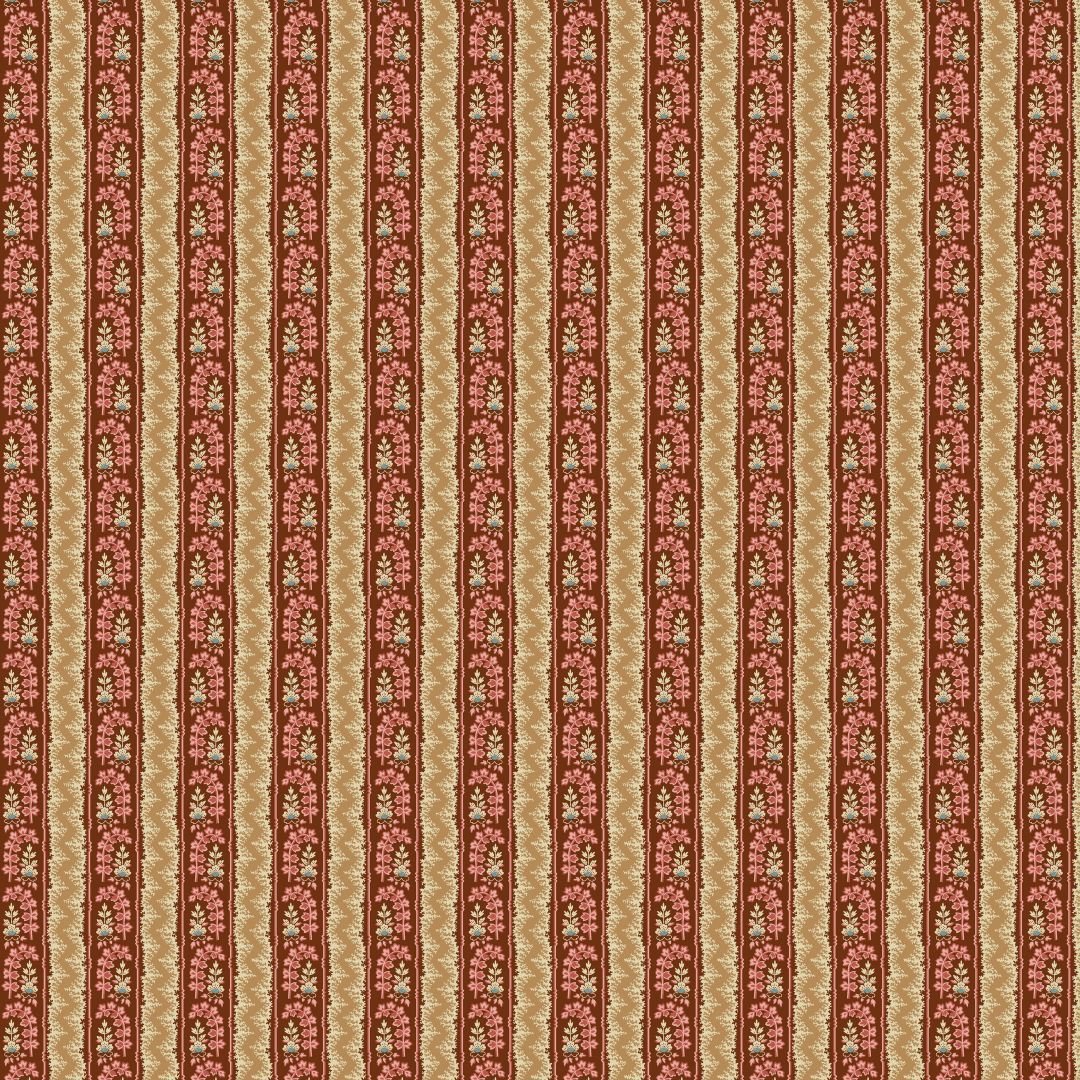 Andover Fabrics: Valley Hues - Dorothy Stripe Red
