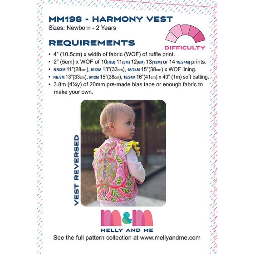 Melly and Me: Harmony Vest - Baby - Image 4