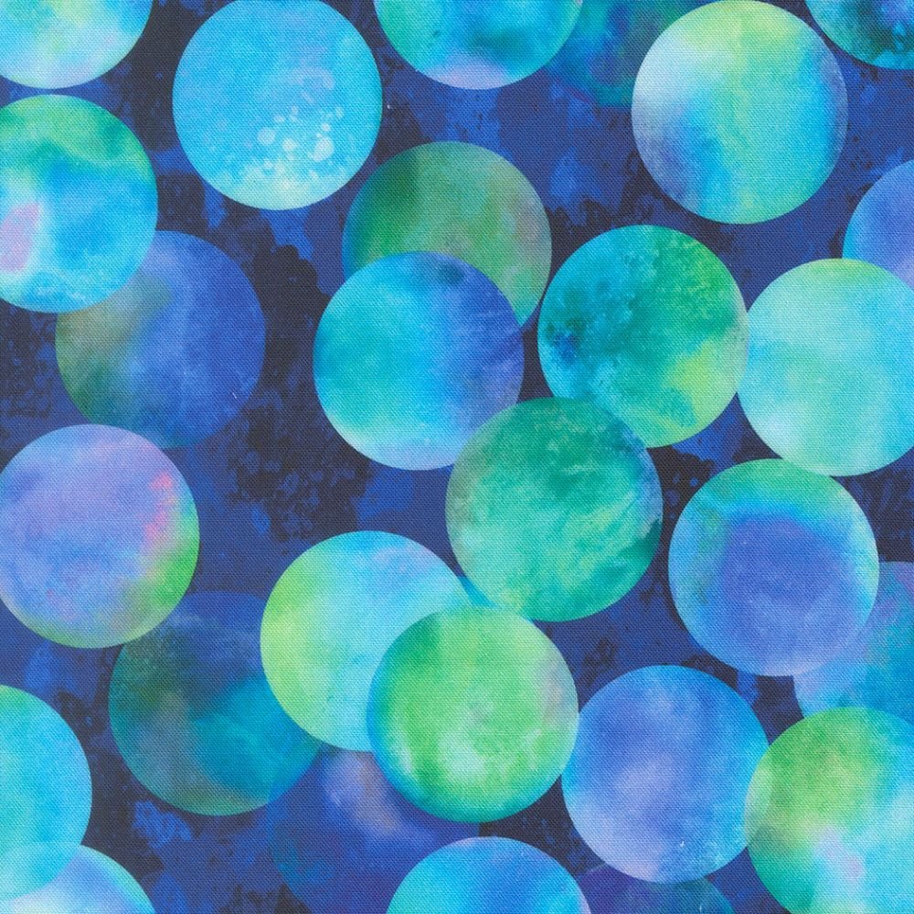 Moda: Gradients Gallery - Dots Midnight Sky
